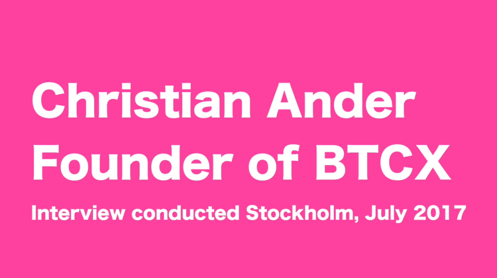 WATCH: 2017 Interview with Christian&nbsp;Ander