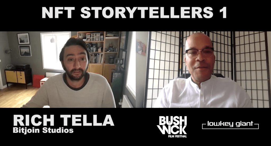 NFT Story Tellers at Bushwick Film Festival&nbsp;2021