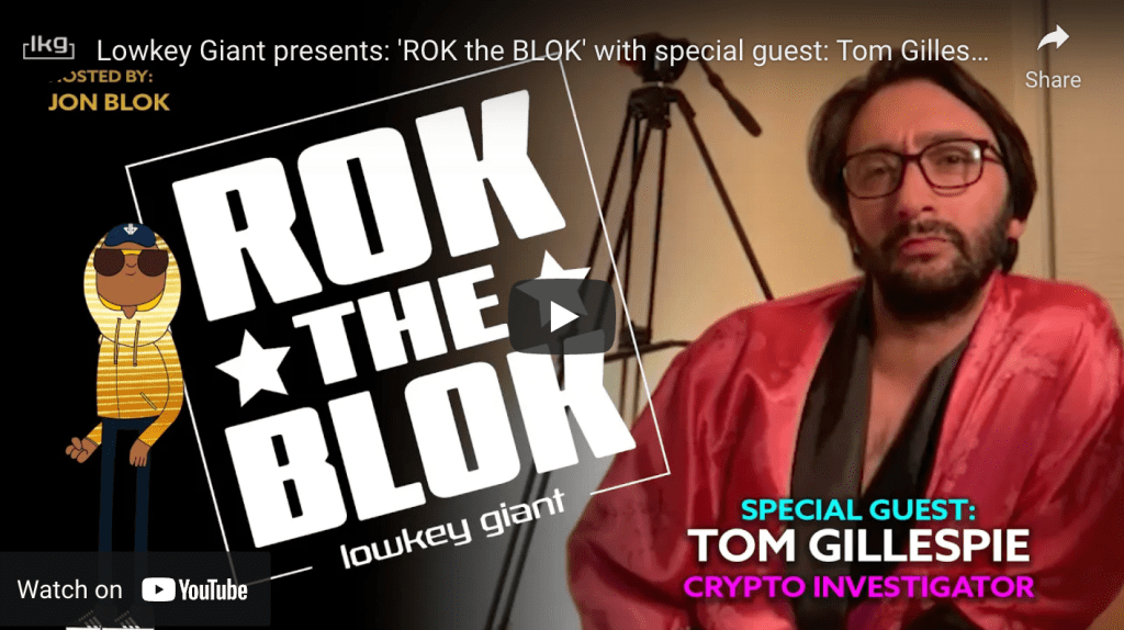 Tom Gillespie interview with Low Key Giant on Rok The&nbsp;Blok