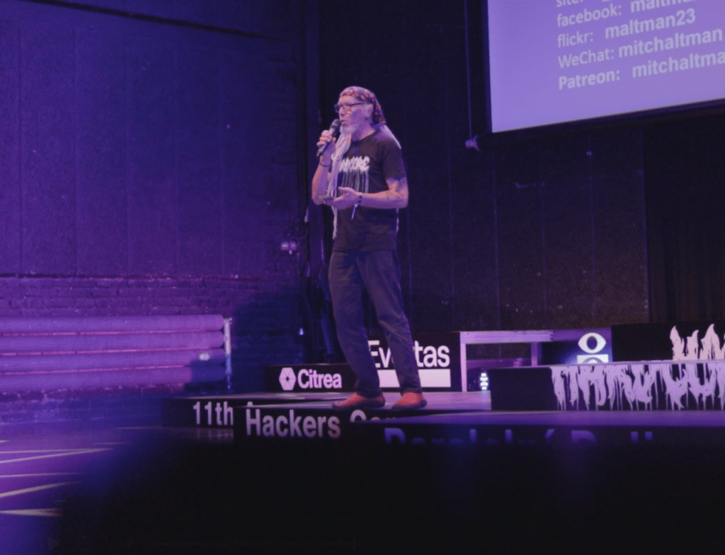 Tom Gillespie Attends Hackers Congress Paralelní Polis&nbsp;(HCPP)